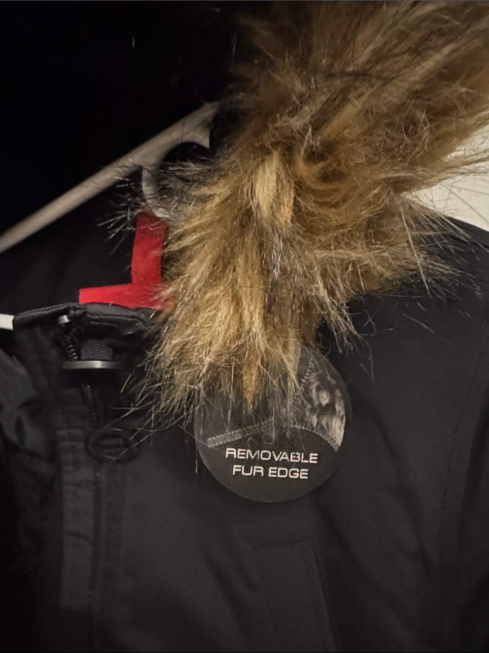 Canada Goose Women's Black Hooded Puffer Jacket with Fur Trim - Picture 7 of 15